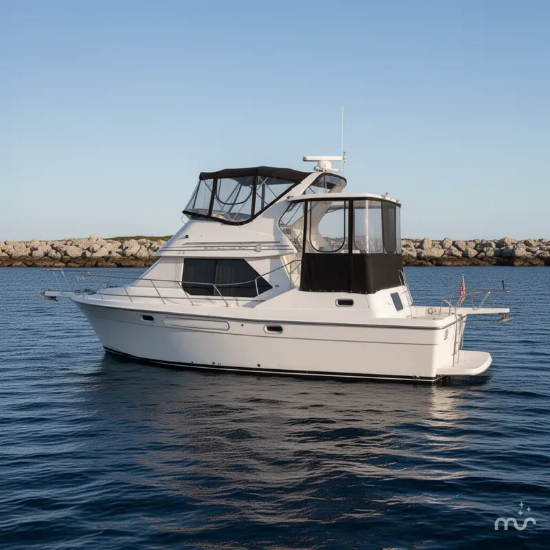 The Image of Bayliner 4087 Cockpit MY 1999 - 0