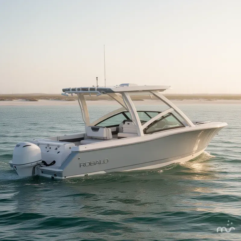 Slide: The Image of Robalo R277 Dual Console 2026 - 0