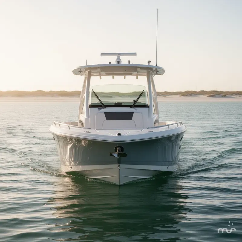 Slide: The Image of Robalo R277 Dual Console 2026 - 2