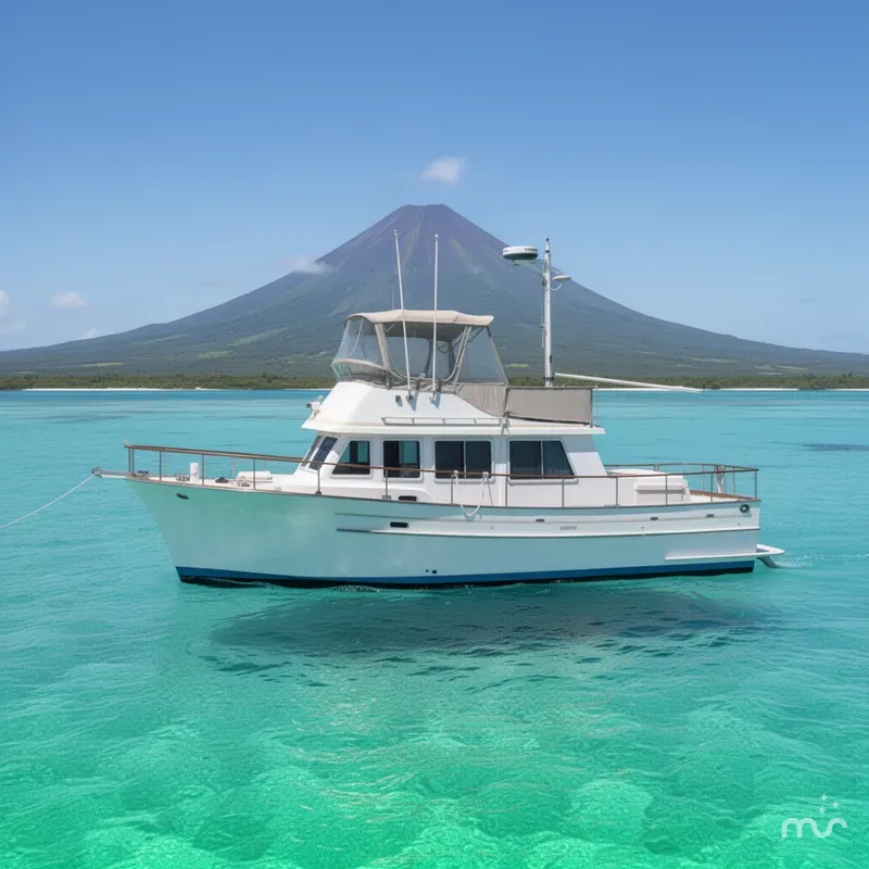 Slide: The Image of Albin 36 Trawler 1987 - 2