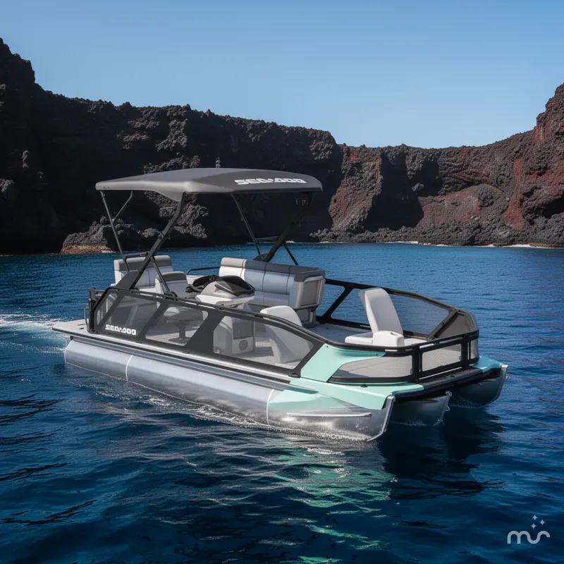 Slide: The Image of Sea-Doo Switch Sport™ 21 - 300 Hp - Tech Galvanized 2026 - 2