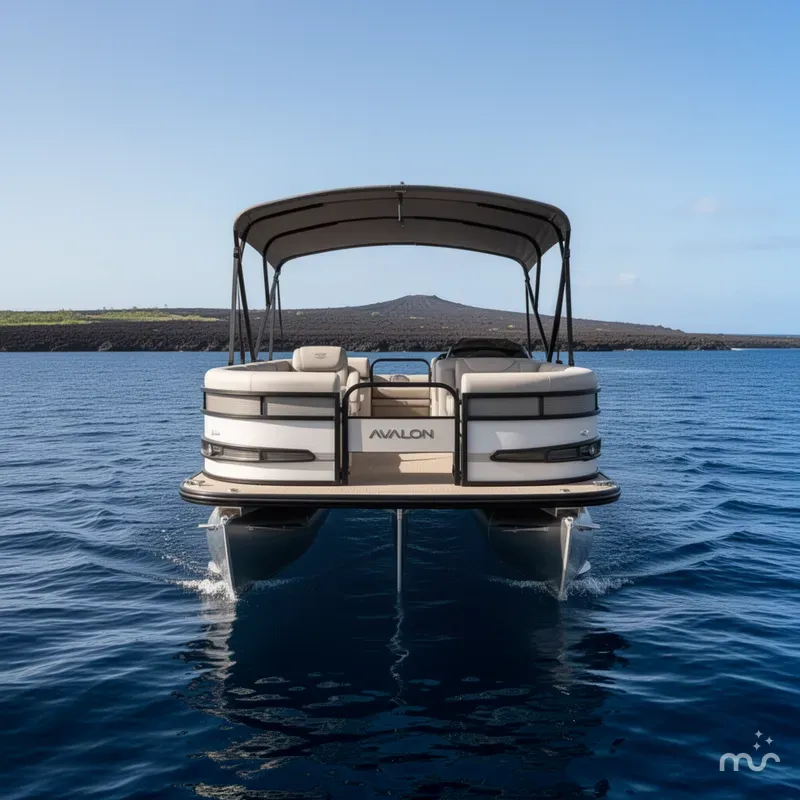 Slide: The Image of Avalon Catalina Quad Lounger Shift 25 FT 2026 - 1