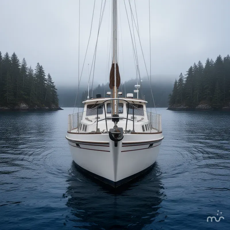 Slide: The Image of Cooper 416 Pilothouse 1980 - 1