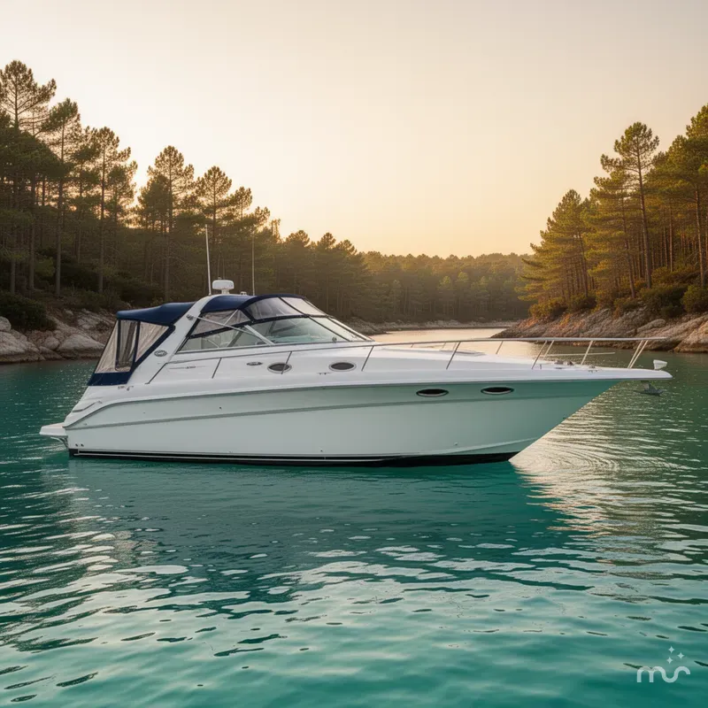 Slide: The Image of Sea Ray Sundancer 330 1996 - 2