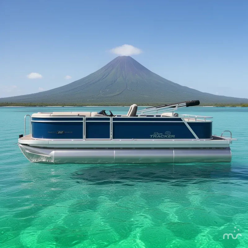 Slide: The Image of Sun Tracker Party Barge 22 RF XP3 2026 - 2