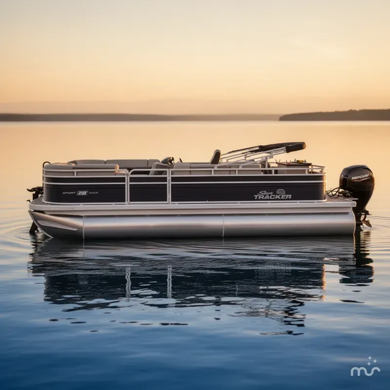 Slide: The Image of Sun Tracker SportFish 22 DLX 2026 - 2