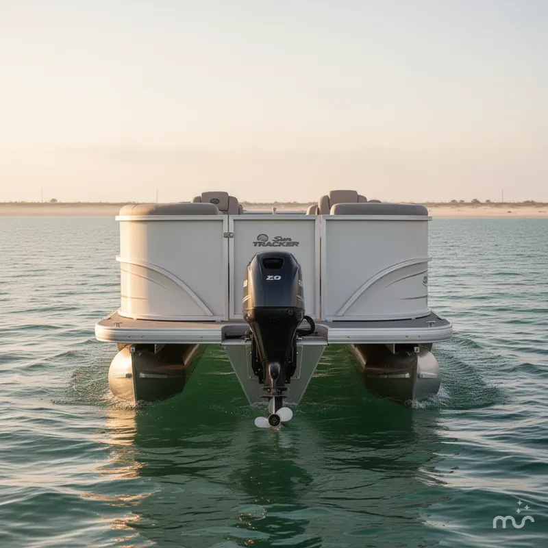 Slide: The Image of Sun Tracker Party Barge 20 DLX 2026 - 3
