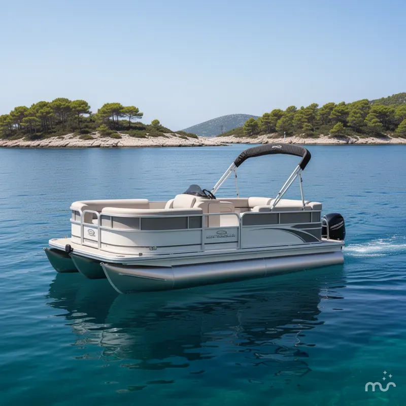 The Image of Sun Tracker Party Barge 16 DLX 2026 - 0