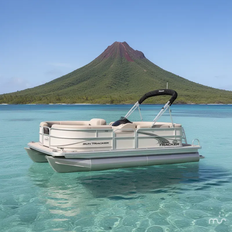 The Image of Sun Tracker Party Barge 16 DLX 2026 - 0