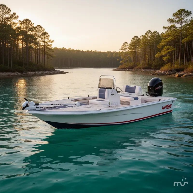 The Image of Mako 18 Pro Skiff Patriot Edition 2026 - 0