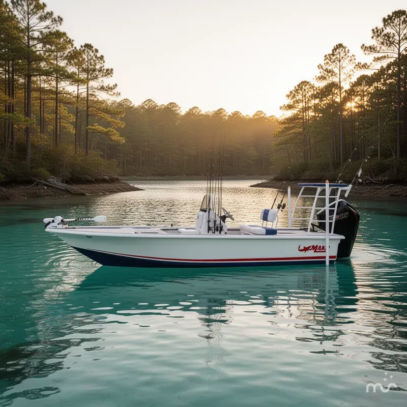 Slide: The Image of Mako 18 Pro Skiff Patriot Edition 2026 - 4