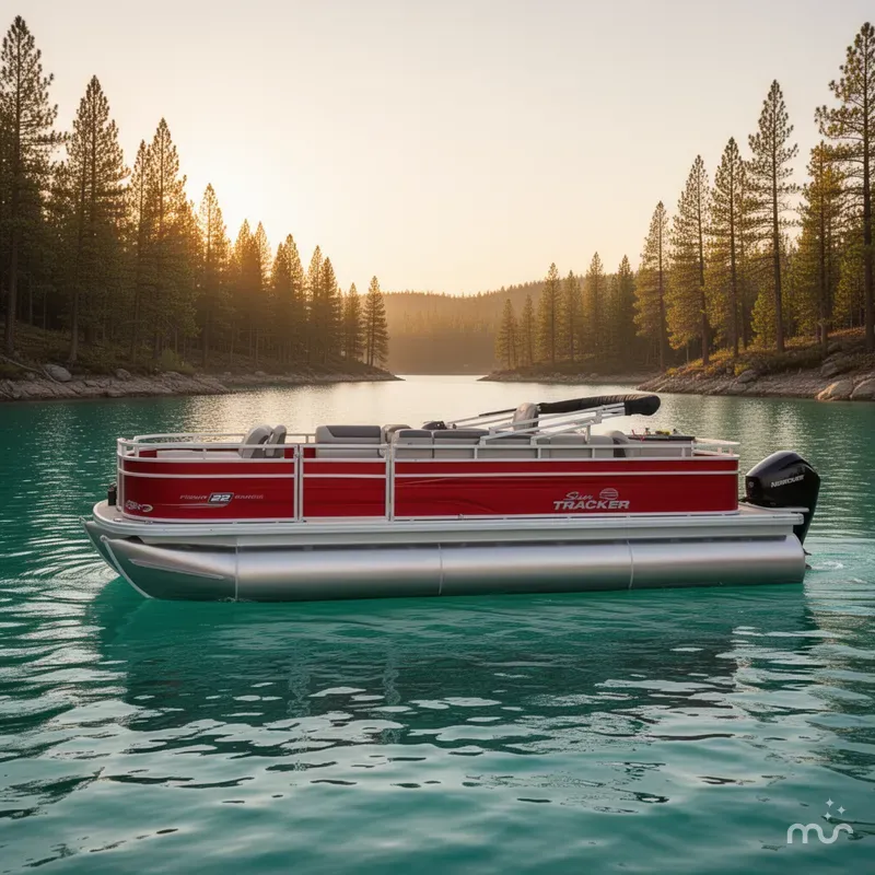 Slide: The Image of Sun Tracker Fishin' Barge 22 XP3 2026 - 2
