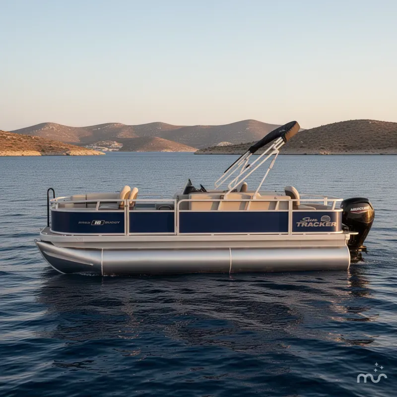 Slide: The Image of Sun Tracker Bass Buggy 18 DLX 2026 - 2