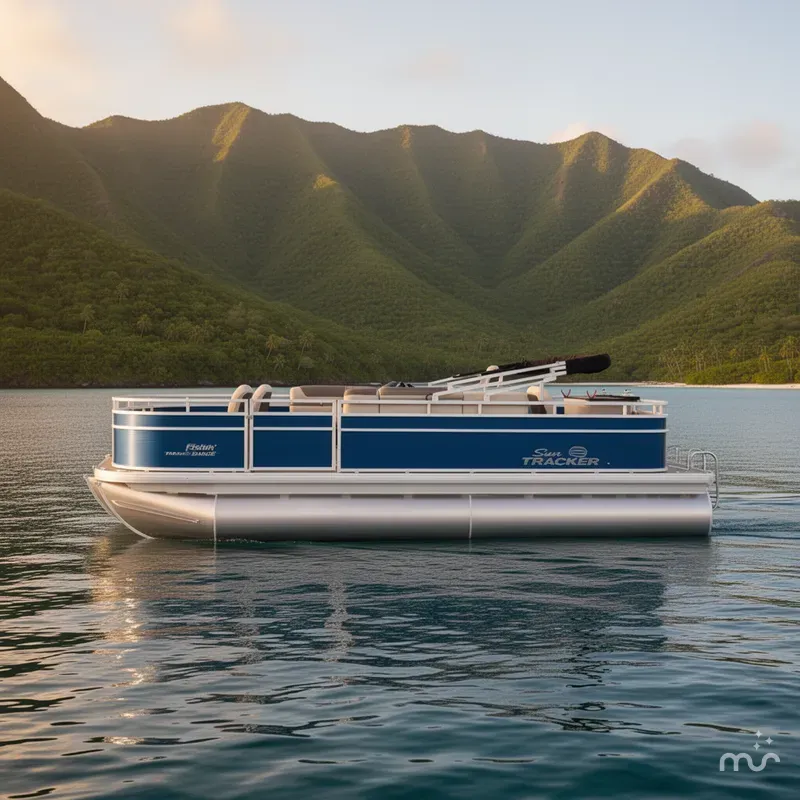 Slide: The Image of Sun Tracker Fishin' Barge 20 DLX 2026 - 2