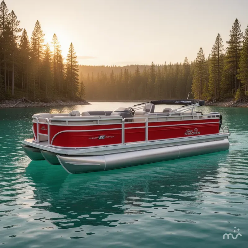 The Image of Sun Tracker Fishin' Barge 22 DLX 2026 - 0