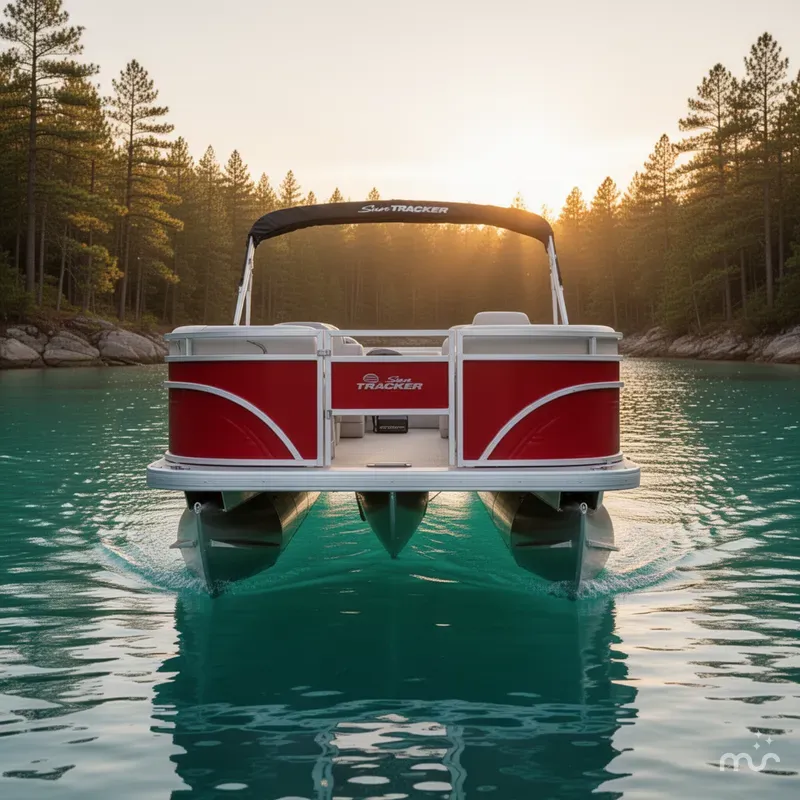 Slide: The Image of Sun Tracker Fishin' Barge 22 DLX 2026 - 1