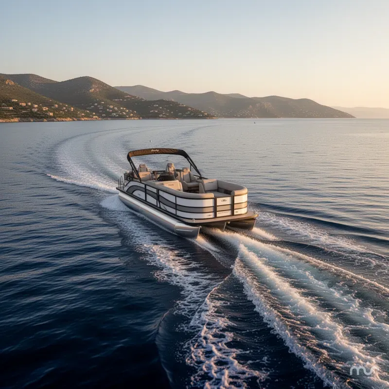 Slide: The Image of Bentley Pontoons Legacy 243 Navigator Ext 2026 - 2