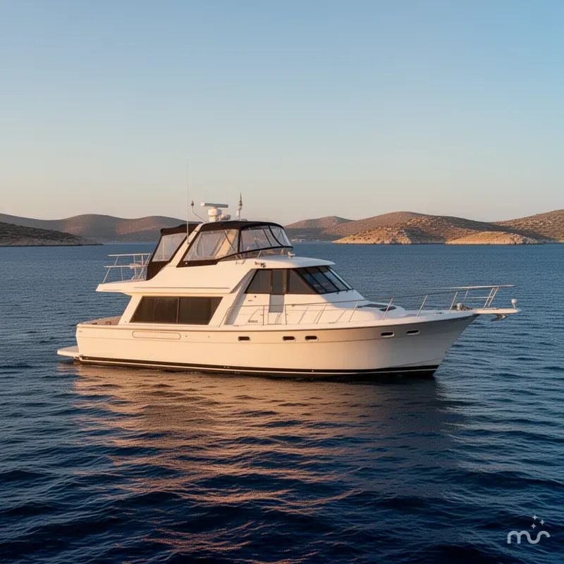 Slide: The Image of Bayliner 4788 Pilot House Motoryacht 2001 - 2