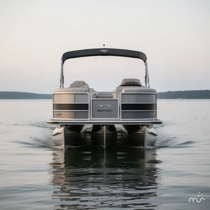 Slide: The Image of Bentley Pontoons Legacy 220 Navigator 2026 - 1