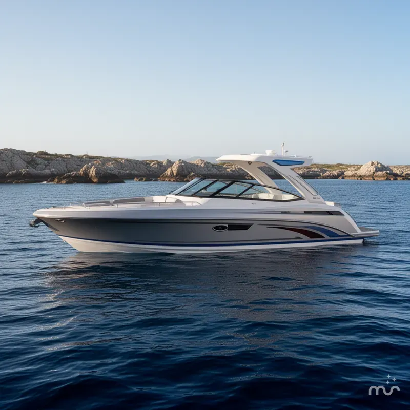 Slide: The Image of Formula 330 Crossover Bowrider I/O 2026 - 2