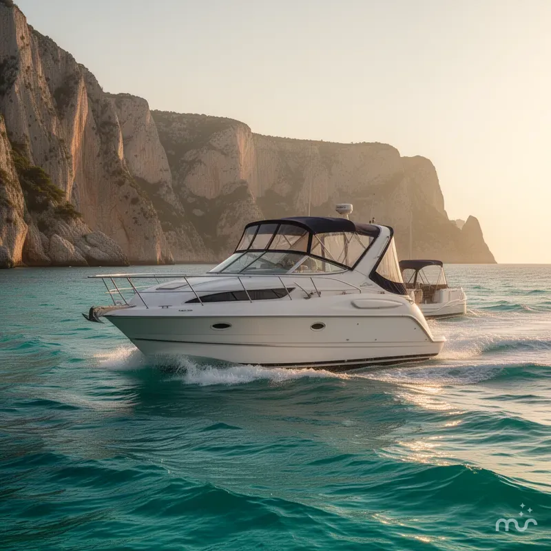 Slide: The Image of Bayliner 3055 Ciera Sunbridge DX/LX 2000 - 2