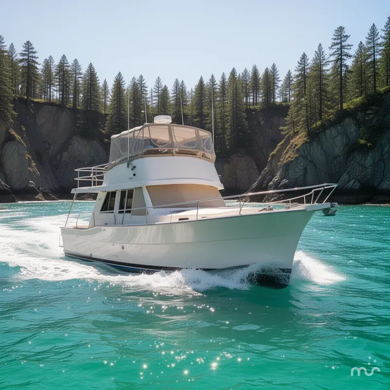 Slide: The Image of Mainship 390 Trawler 2004 - 2