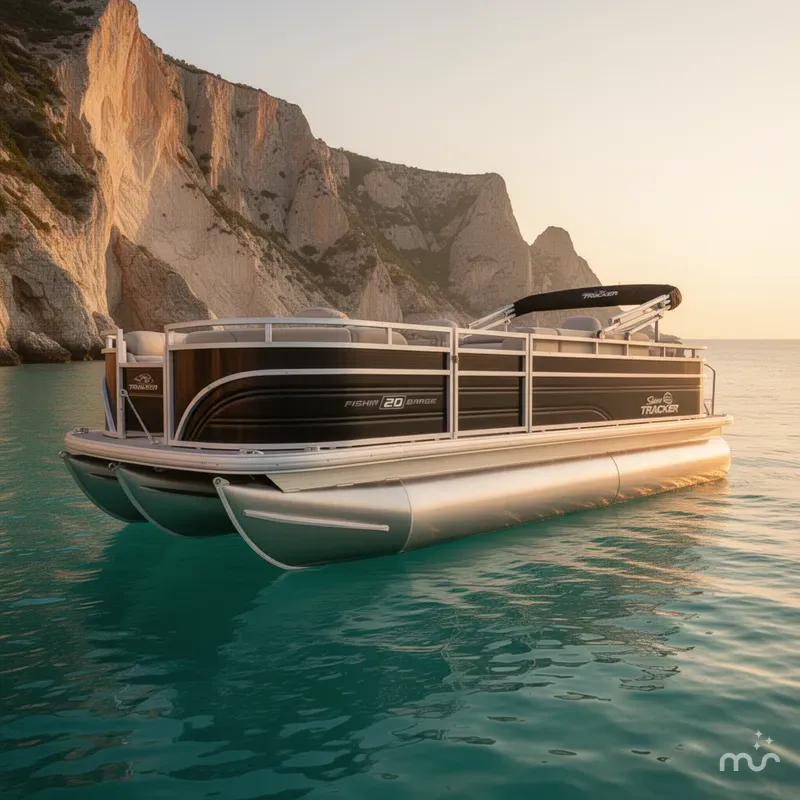 Slide: The Image of Sun Tracker Fishin' Barge 20 DLX 2026 - 2
