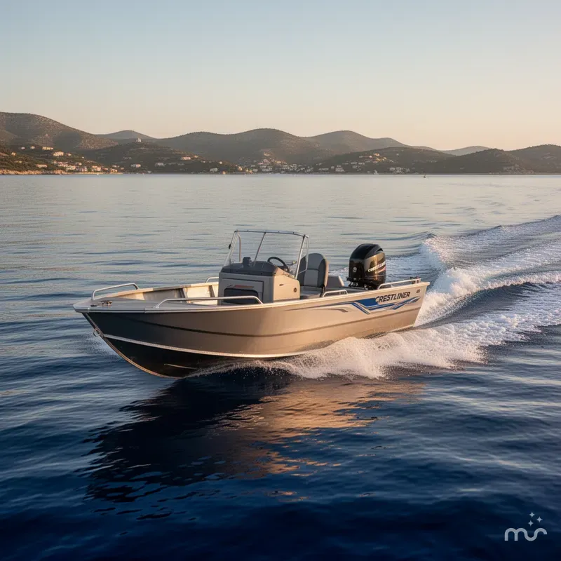 Slide: The Image of Crestliner 1750 Hawk 2026 - 2