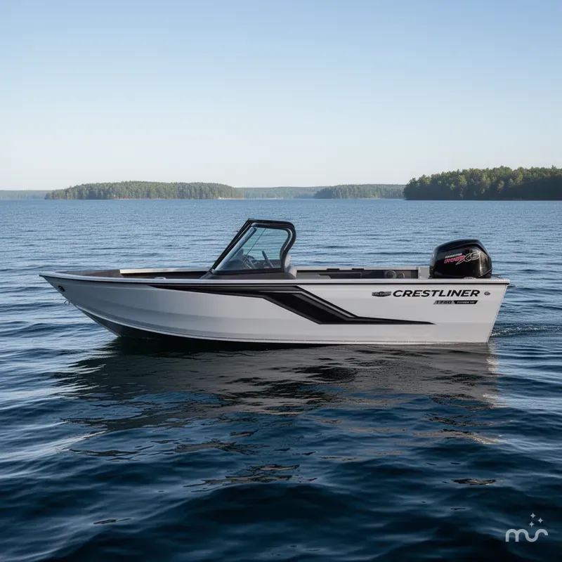 Slide: The Image of Crestliner 1750 Hawk WT 2026 - 2