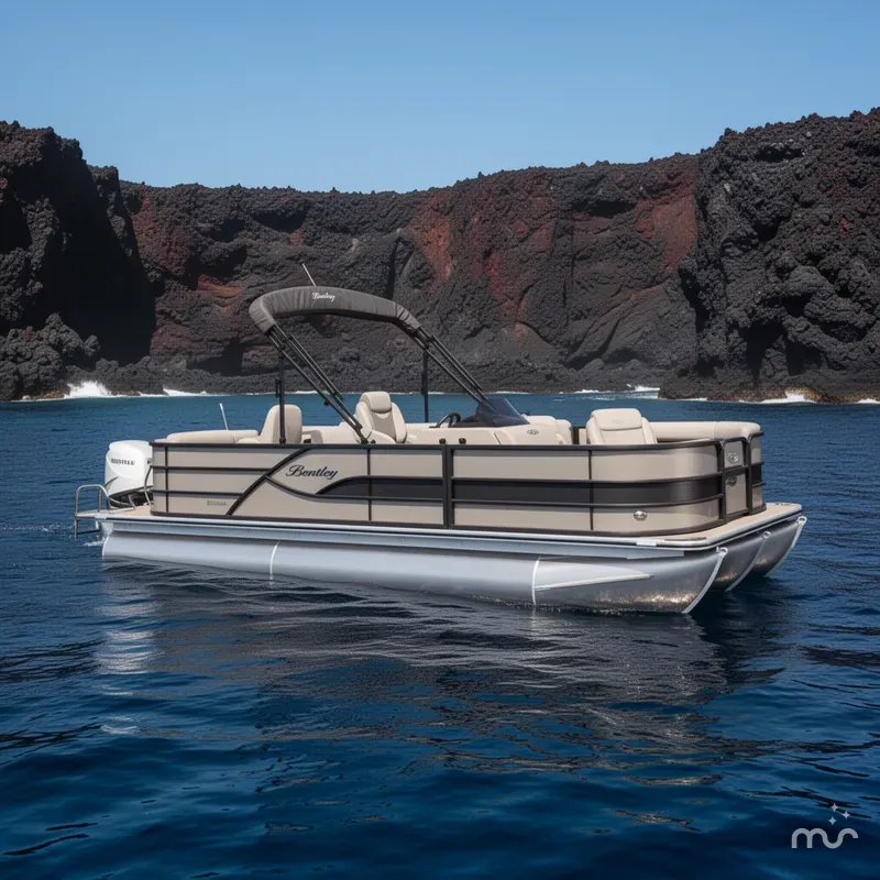 Slide: The Image of Bentley Pontoons Fish 220 N-Cruise 2026 - 2