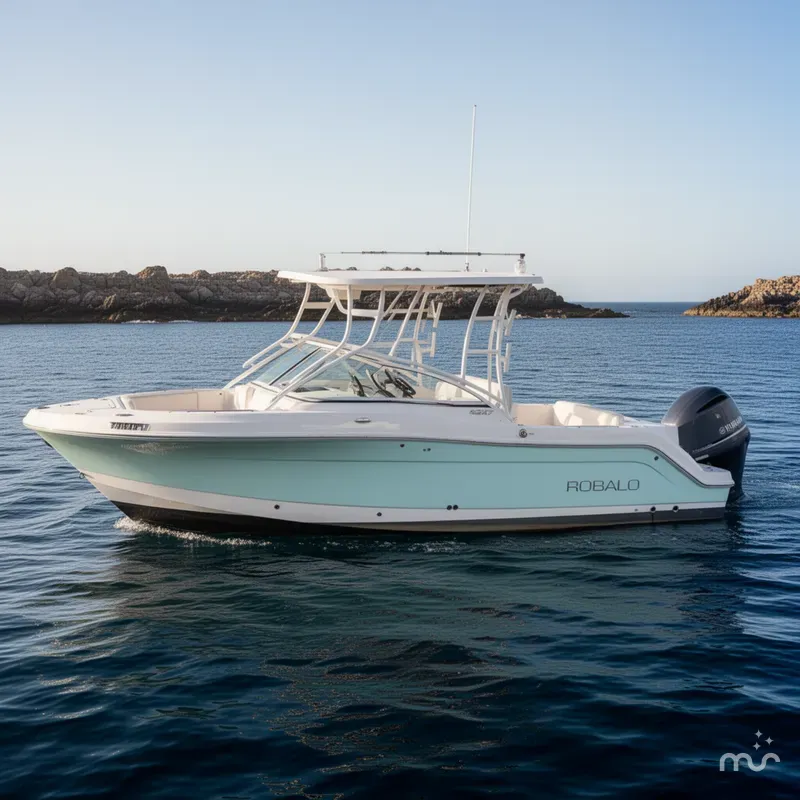 Slide: The Image of Robalo R247 Dual Console 2017 - 2