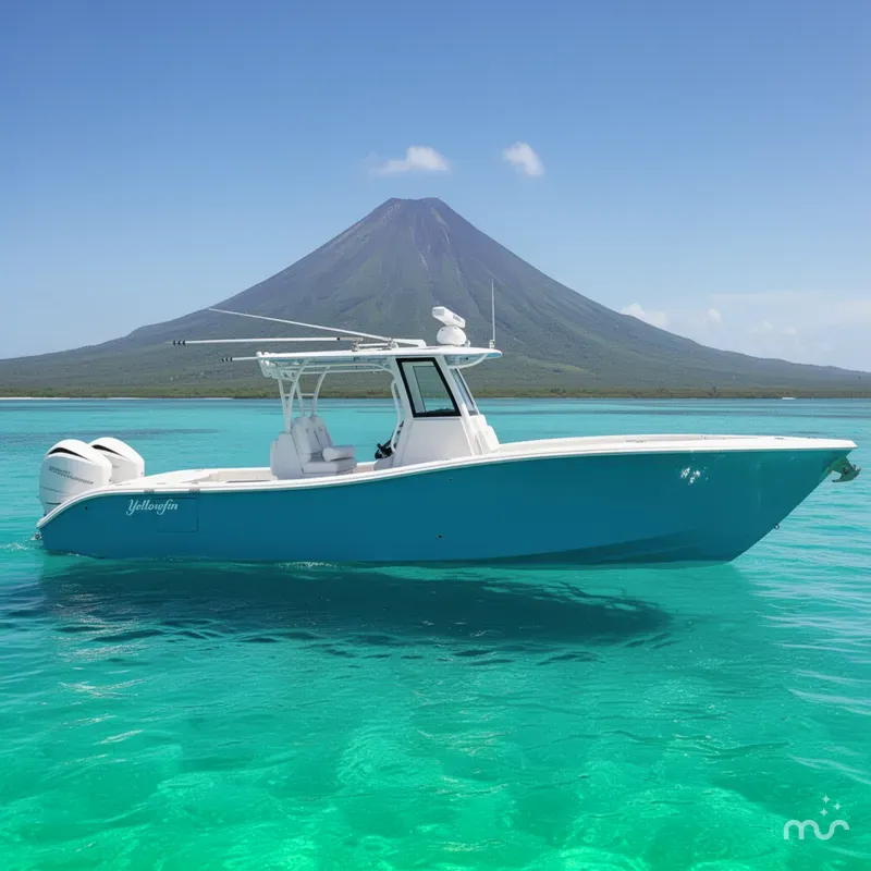 Slide: The Image of Yellowfin 36 Offshore 2026 - 2