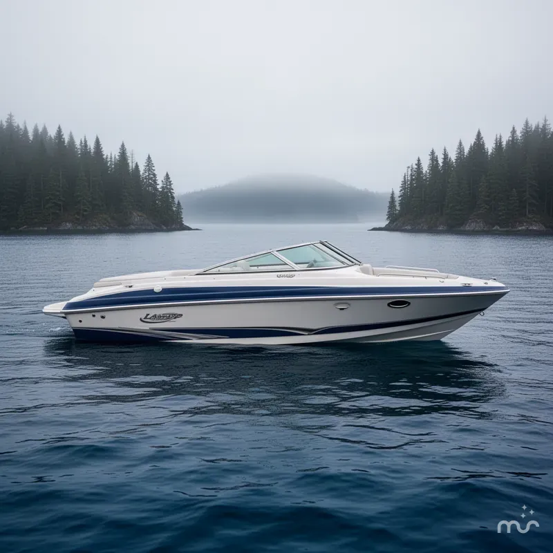 The Image of Larson Escape 204 Deck Boat 2006 - 0