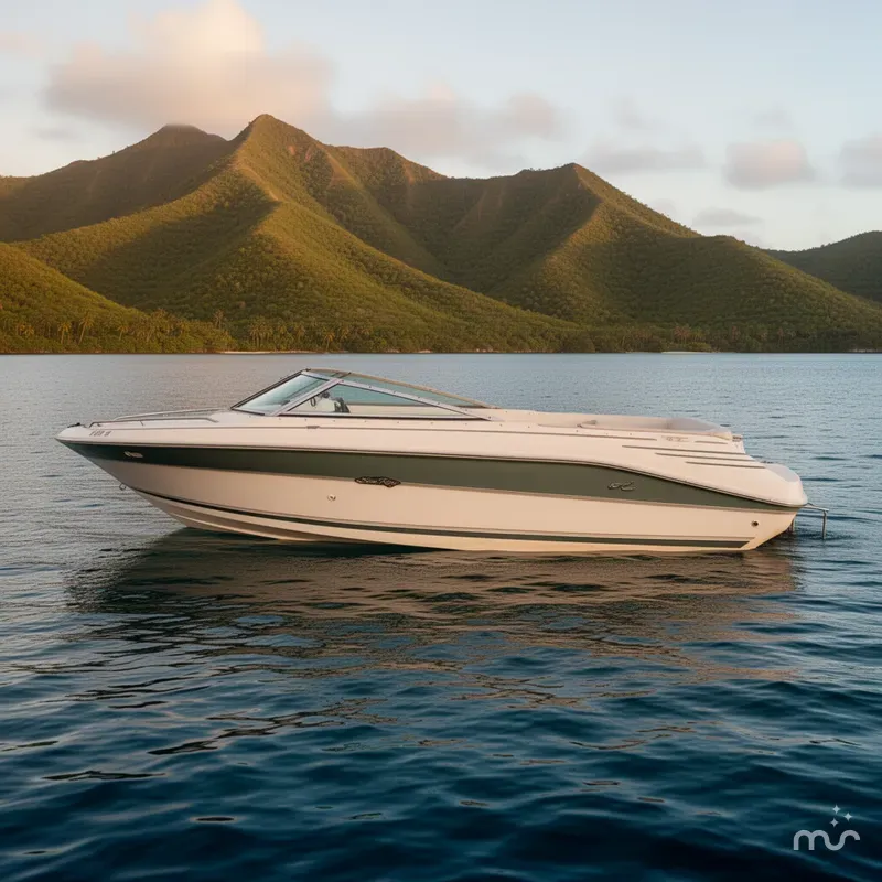 Slide: The Image of Sea Ray 220 Bow Rider 1992 - 2