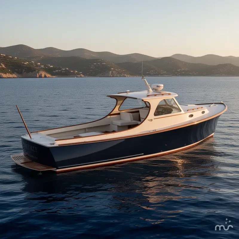 Slide: The Image of Hinckley Yachts Picnic Boat 36 Classic 1996 - 2