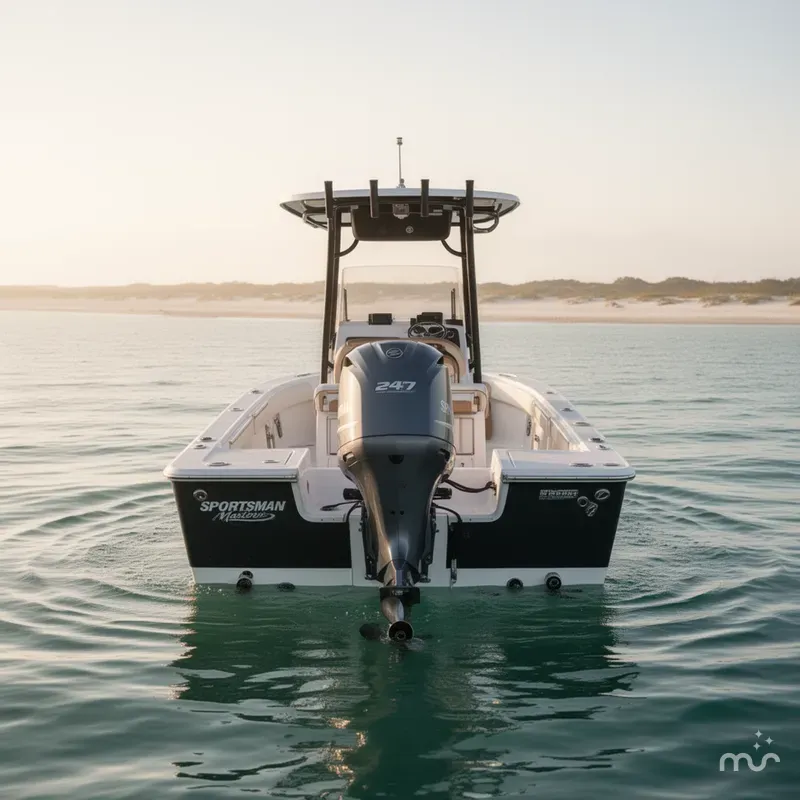 Slide: The Image of Sportsman Masters 247 Bay Boat 2017 - 2
