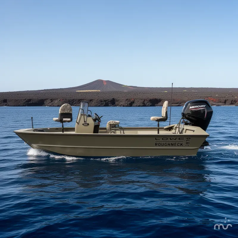 Slide: The Image of Lowe Roughneck Center Console JET 80 2026 - 2