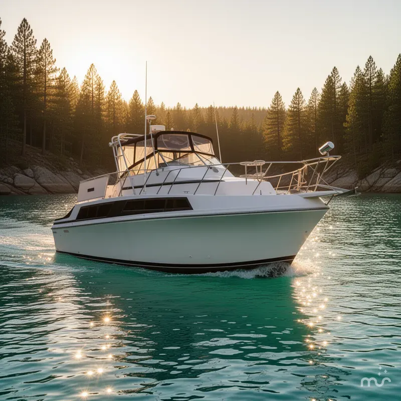 Slide: The Image of Carver Yachts 32 Mariner 1987 - 2