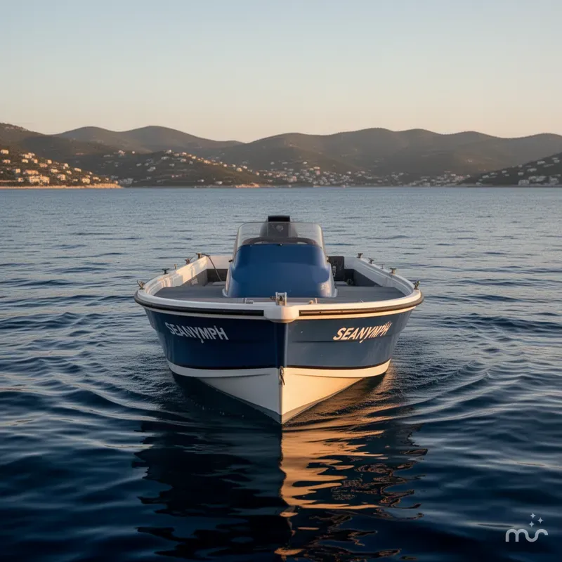 Slide: The Image of Seanymph 16’ Fishing Boat 1996 - 1