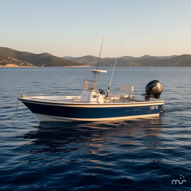 Slide: The Image of Seanymph 16’ Fishing Boat 1996 - 2