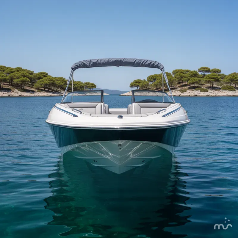 Slide: The Image of Tahoe 2150 Deck Boat powered by a Mercury 225HP 2023 - 1