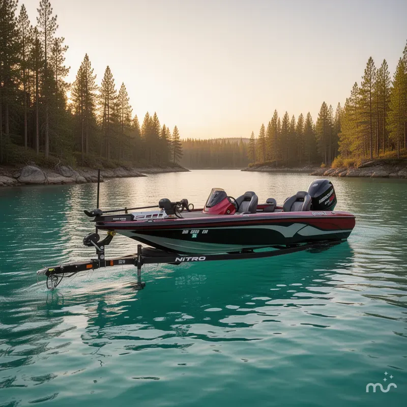 The Image of Nitro Z19 powered by a 200HP Mercury Optimax 2018 - 0