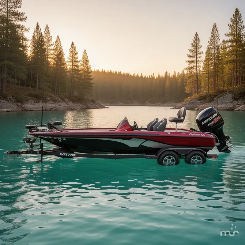 Slide: The Image of Nitro Z19 powered by a 200HP Mercury Optimax 2018 - 2