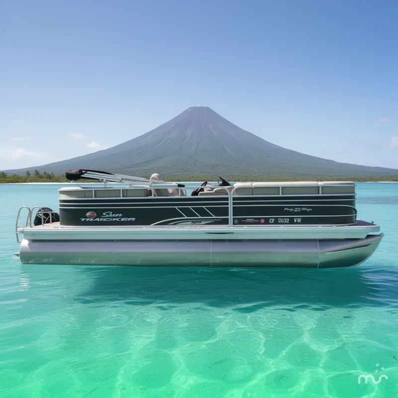 Slide: The Image of Sun Tracker Party Barge 22 XP3 2023 - 2