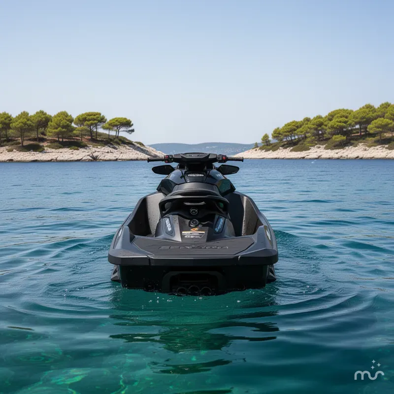 Slide: The Image of Sea-Doo RXP®-X® 300 Tech Package iBR Triple Black 2023 - 3