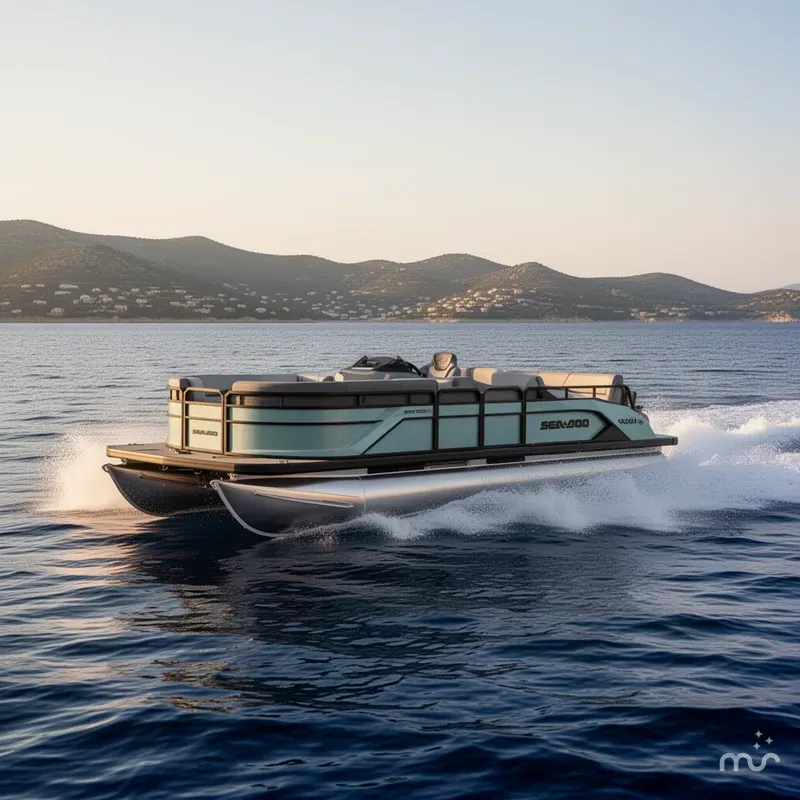 Slide: The Image of Sea-Doo Switch Sport™ 18 - 300 Hp - Tech Galvanized 2026 - 1
