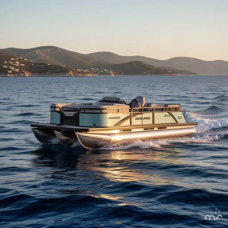 Slide: The Image of Sea-Doo Switch Sport™ 18 - 300 Hp - Tech Galvanized 2026 - 2