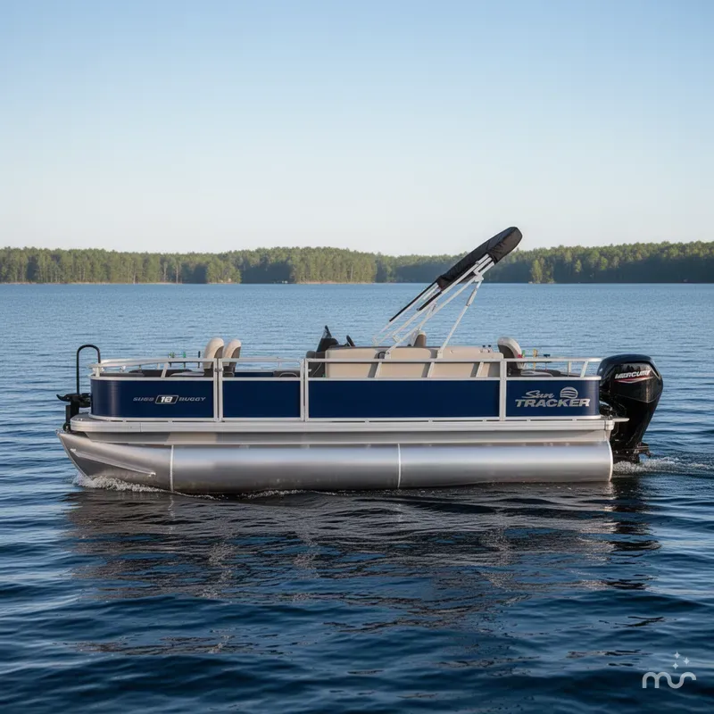 Slide: The Image of Sun Tracker Bass Buggy 18 DLX 2026 - 2