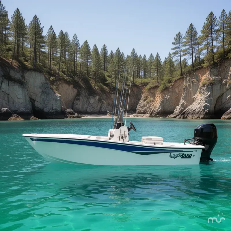 Slide: The Image of Mako Pro Skiff 15 CC 2026 - 2