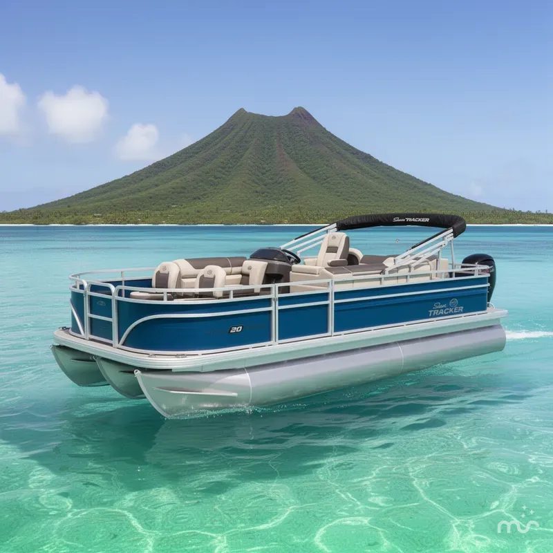 The Image of Sun Tracker Fishin' Barge 20 DLX 2026 - 0
